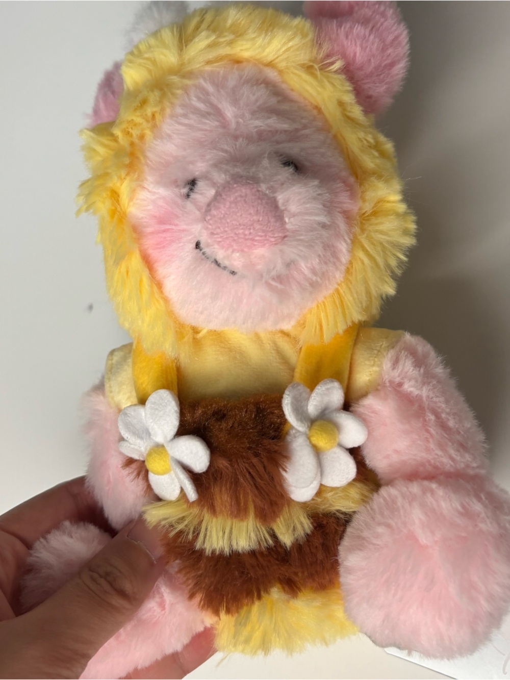 Disney Store Japan Winnie The Pooh Piglet Dressed As Bee Small Plush Fluffy NWT